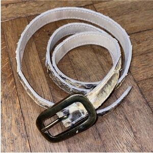 Carlos Falchi Snake Belt